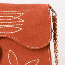 Load image into Gallery viewer, The Glory Suede Boot Stitch Purse