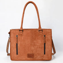 Load image into Gallery viewer, Sierra Mesa Suede Leather Tote Bag