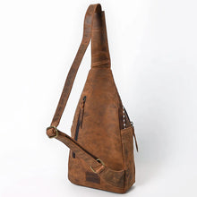 Load image into Gallery viewer, Bygone Beauty Leather Sling Bag