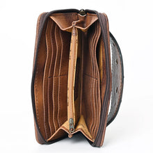 Load image into Gallery viewer, Daisy Coyote Embossed Leather Wallet