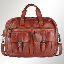 Load image into Gallery viewer, Genova Italian Leather Briefcase
