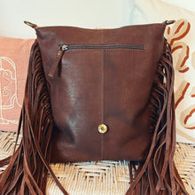 Load image into Gallery viewer, Longdale Western Leather Crossbody Purse