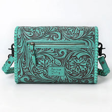 Load image into Gallery viewer, Desert Dancer Hand Tooled Leather Crossbody Purse