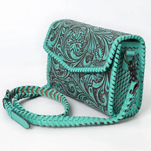 Load image into Gallery viewer, Desert Dancer Hand Tooled Leather Crossbody Purse