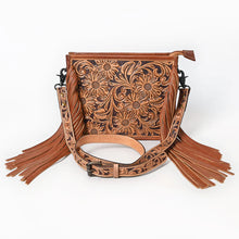 Load image into Gallery viewer, Gardendale Hand Tooled Leather Crossbody Purse