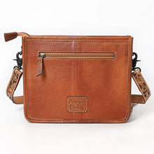 Load image into Gallery viewer, Gardendale Hand Tooled Leather Crossbody Purse