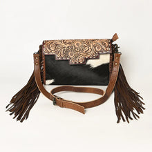 Load image into Gallery viewer, Iron Spur Hand Tooled Leather Crossbody Purse