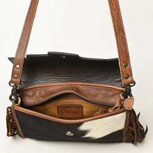 Load image into Gallery viewer, Iron Spur Hand Tooled Leather Crossbody Purse