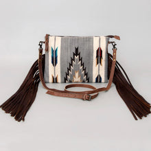 Load image into Gallery viewer, Copan Lake Western Leather Crossbody Purse
