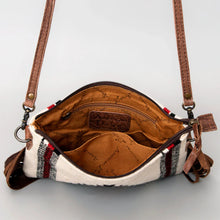 Load image into Gallery viewer, Copan Lake Western Leather Crossbody Purse