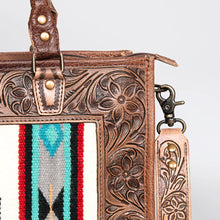 Load image into Gallery viewer, Prescott Western Leather Shoulder Tote Bag