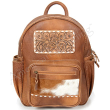 Load image into Gallery viewer, City Slicker Western Leather Backpack