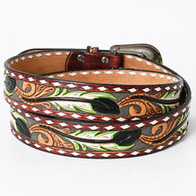 Load image into Gallery viewer, Sawatch Range Hand Tooled Leather Belt