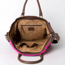 Load image into Gallery viewer, Rosey Creek Western Leather Tote Bag