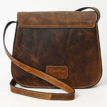 Load image into Gallery viewer, Barren River Hand Tooled Leather Crossbody Purse