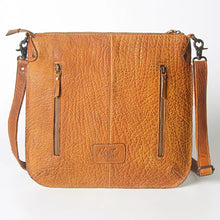 Load image into Gallery viewer, Guymon Vintage Leather Crossbody Purse