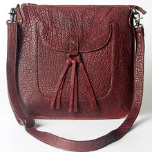 Load image into Gallery viewer, Guthrie Vintage Leather Crossbody Purse