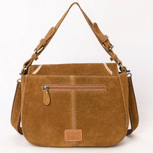 Load image into Gallery viewer, The Loretta Suede Boot Stitch Crossbody Purse
