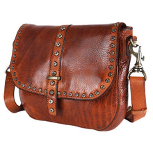 Load image into Gallery viewer, Campania Italian Leather Crossbody Purse