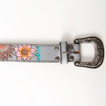 Load image into Gallery viewer, You Have My Heart Hand Tooled Leather Belt