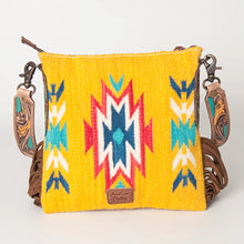 Load image into Gallery viewer, Zinnia Leather Western Leather Crossbody Purse
