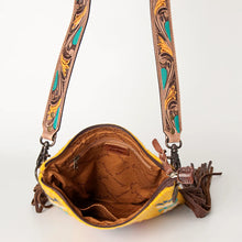 Load image into Gallery viewer, Zinnia Leather Western Leather Crossbody Purse