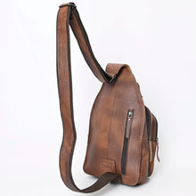 Load image into Gallery viewer, Green Acres Western Leather Sling Bag