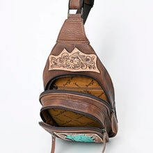 Load image into Gallery viewer, Green Acres Western Leather Sling Bag