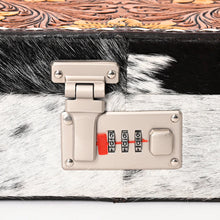 Load image into Gallery viewer, Wagon Train Hand Tooled Leather Jewelry box