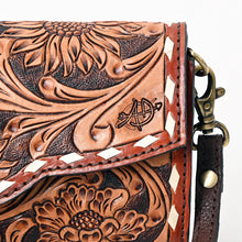 Load image into Gallery viewer, Sugarloaf Western Leather Crossbody Wallet