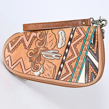Load image into Gallery viewer, Gunlock Tan Western Leather Gun Case