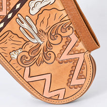 Load image into Gallery viewer, Gunlock Tan Western Leather Gun Case