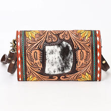 Load image into Gallery viewer, Beaumont Western Leather Crossbody Wallet