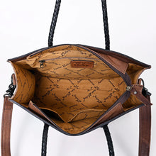 Load image into Gallery viewer, Country Meadows Hand Tooled Leather Shoulder Bag