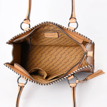 Load image into Gallery viewer, Owl Canyon Hand Tooled Leather Purse