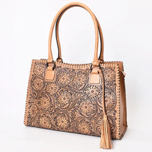 Load image into Gallery viewer, Owl Canyon Hand Tooled Leather Purse