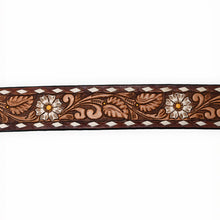 Load image into Gallery viewer, Fairfield Hand Tooled Leather Belt