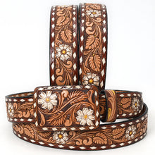 Load image into Gallery viewer, Fairfield Hand Tooled Leather Belt