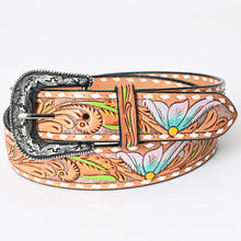 Load image into Gallery viewer, Garden Grove Hand Tooled Leather Belt