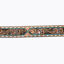 Load image into Gallery viewer, Spanish Oaks Hand Tooled Leather Belt