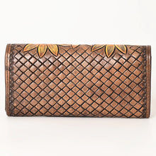 Load image into Gallery viewer, Providence Sunflower Hand Tooled Leather Wallet