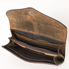 Load image into Gallery viewer, Providence Sunflower Hand Tooled Leather Wallet