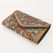Load image into Gallery viewer, Riverside Hand Tooled Leather Wallet