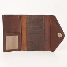 Load image into Gallery viewer, Riverside Hand Tooled Leather Wallet