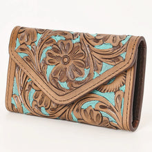 Load image into Gallery viewer, Riverside Hand Tooled Leather Wallet