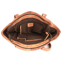 Load image into Gallery viewer, Baldwin Park Vintage Leather Tote Bag