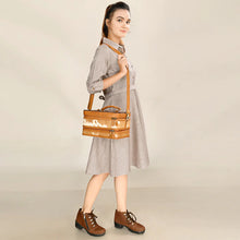 Load image into Gallery viewer, Pinto Spirit Hand Tooled Leather Jewelry Box