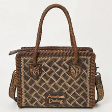 Load image into Gallery viewer, Tenney Hand Tooled Leather Tote Bag