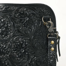 Load image into Gallery viewer, Peak Park Hand Tooled Leather Crossbody Purse