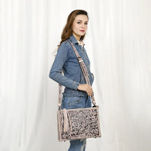Load image into Gallery viewer, Buffalo Point Hand Tooled Leather Crossbody Purse